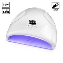UV램프 젤네일램프 젤램프 전문가용젤네일램프 전문 78W 네일 램프 건조기 UV LED 매니큐어 기계 젤 경화, 09 Mini White USB