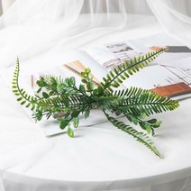 네이쳐커튼집게 30cmP 인테리어 장식 소품 DIY 꾸미기 홈데코 거실 소품 선물 꾸미기 분위기 그린 식물