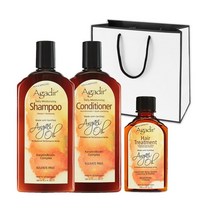 추석 여성선물 엄마선물 아가디아 골드 아르간 샴푸+컨디셔너+트리트먼트 오일