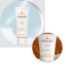 블루밍셀 프로텍션 톤업 밀착 선크림 SPF50 백탁 없는 선크림