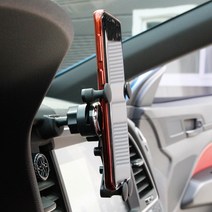 아반떼AD 스포츠 핸드폰 거치대 휴대폰 홀더 마운트, 그레이