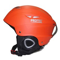 스키 스노우보드 헬멧 보드 자전거 퀵보드 안전헬멧 PROPRO 스키 헬멧 키즈 스키 헬멧 초경량 일체형 스노우 보드 헬멧 남성 여성 스케이트 보드 스노우 모빌 헬멧, 엘56-59, 주황색