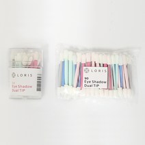 LORIS 아이섀도우 일회용 팁브러쉬 120EA 섀도우팁 루비셀