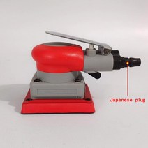 차량용 광택기 무선광택기 폴리싱머신 폴리셔 자동차연마기계 왁싱75/100mm 정사각형 공압 드라이 폴리싱, 01 sandpaper machine