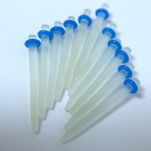 나사정렬기 압력계 측정기 게이지 수위계 유량계 치과 링크 핀 엔도 도넛 원추형 나사 포스트 루트 운하 티타늄 스테인레스 스틸 금 도금 석영 유리 재료, 200Pc Straight 1.0