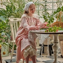울랄라 릴리2 긴팔 원피스 피치 30수