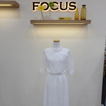 포커스 펀칭 드레스 원피스 FS1C7OP0289IV