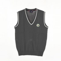 그레이 화이트라인 조끼 (풍무중) 교복조끼 교복 학생