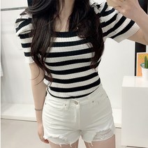 데일리 퍼프 셔링 숄더 반팔니트5color