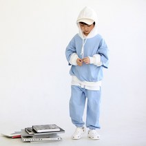 메르시보꾸 아동용 레이어드후드셋 SS23A06