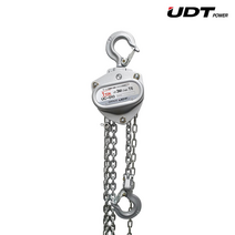 UDT 파워 체인블럭 UC-030 미니형 3T 키토 동급 호이스트 삼발이 지지대