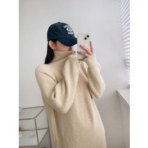 터틀 반집업 원피스 4color 캐시미어느낌 니트원피스