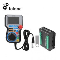 CNC컨트롤러 DM800 CNC 핸들 컨트롤러 모션 제어 시스템 3 4 5 축 3.8 인치 화면 및 비상 정지 버튼 지원, 03 5 axis