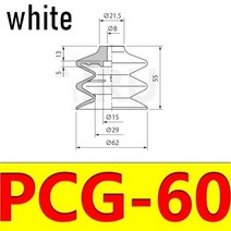 YIYUN CONVUM PCG 시리즈 매니뮬레이터 진공 흡입 컵 산업 공압 부품 강한 실리카 젤 노즐 PCG-60 PCG-90, [01] PCG-60