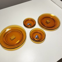 듀라렉스 리스 엠버 강화 유리접시, 수프접시23cm