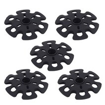 스키폴 스키장비스노우 플레이크 워킹 스틱 팁 트레킹 폴 액세서리 바구니 캡, 01 black