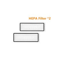 치후 360 S9 X90 로봇청소기 호환 부품 교체용 소모품 필터 걸레 브러시, 헤파필터 2개