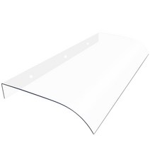 고정 어닝 투명 비가림 창문 차양막 차면시설 농막, (외관) 40x120CM 투명
