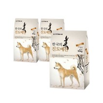 천하제일사료 진도예찬 진돗개 강아지 애견 사료 10kg 2개