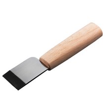 초승달 손 피할 구두 칼 가죽 공예 다목적 절단 도구 오른손잡이 왼손잡이용, 오른손잡이용 - 사선형 칼