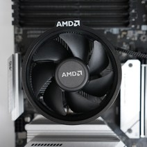 AMD 팬 라디에이터 쿨러 양복 Ryzen 3 5 7 AM5 AM4 CPU R3 3300G R5 5600 R7 5700 5800 7600X, 한개옵션0