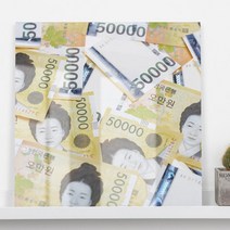 꾸밈 cm732-아크릴액자돼지와현금 액자, 1.돼지와현금_지폐