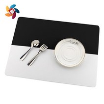 사내식당 안심실리콘 투톤컬러 식탁매트 식탁인테리어 책상보호매트 식탁보