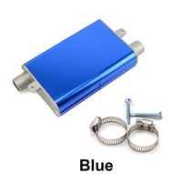 무시동히터 캠핑 차박용 머플러 소음기 클램프 브래킷 스테인레스 24mm 디젤 주차 히터 배기 파이프 베바스토 D5LC 에버스패커 에어트로닉 D4S 용, [03] Blue