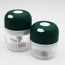 전동 미니 다지기 마늘 야채 으깨기 휴대용 캠핑용 야외용, 핑크, 넉넉한 250ml