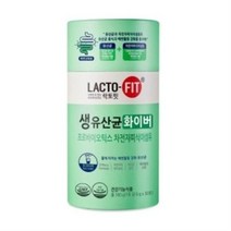 종근당건강 락토핏 생유산균 화이버, 1110개, 6g