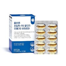 올바른 초임계 rTG 알티지 오메가3 비타민D 180정(3박스/6개월분), 상세 설명 참조, 단일옵션