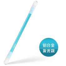 체리 심플 컬러 패키지 펜돌리기 전용 세트, 알루미늄 합금 발광 작풍 공작 파랑 [주문을