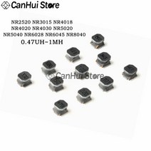 SMD 자기 접착제 차폐 전원 인덕터 0.47UH ~ 100UH NR2520 NR3015 NR4018 NR4020 NR6028 NR604, 01 NR2520_10 22UH