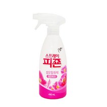 일루몬트 신제품 피죤 섬유탈취제 스프레이 탈취제 섬유유연제 490ml, 핑크로즈, 1개