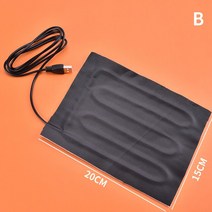 찜질팩 손난로 전기장판 1/2PCS -5V-12V USB Warme 파스타 패드 Snel Verwarming 탄소 섬유 Pad Veilig Warmer Pads, [11] as pic