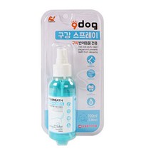애견 치석제거 치약 스프레이 100ml 2개 이빨관리