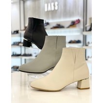 닥스 닥스 DAKS 여성 5cm 베이직 라운드토 사이드 히든밴딩 앵클 부츠 DIB205 (P002379635)
