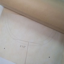 톡톡한 부직포 패턴지 국내무지원단 두꺼운 프리미엄 고급 부직포 옷본제작 의류 디자인 용도, 90cm, 25마, 화이트