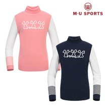 엠유스포츠 [엠유스포츠] 여성 배색 방풍 터틀넥 (MU20722PN06)