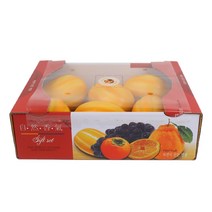 자연 향기 과일 용기 박스 2.5kg [50장], 투명창