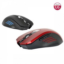 LG 노트북 데스크탑 무선 마우스 CM-2200 레드, 기본, 기본