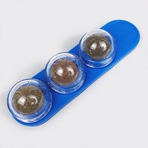 공급 1PC 캔디 핥는 영양 에너지 공 건강한 고양이 개박하 간식 장난감 애완 동물 고정 캔디, 06 블루 안개
