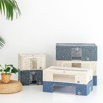 비노 에코트리 리빙박스 80L/네임태그/테릴렌소재/투명PVC, 상세설명 참조, 아이보리