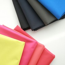 자투리 폴리40수 pu코팅 방수 택1, 폴리40수 pu코팅 방수 레드