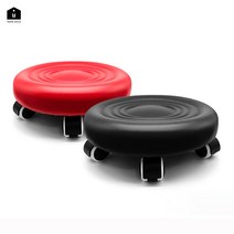 UH홈데코 앉은뱅이 무빙 바닥의자, 1개, 바닥의자 블랙