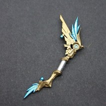 닌자고 레고 호환 겐신 임팩트 스카이워드 하프 프라이드 게임 소품 무기 미니 인형 피규어 MOC 빌딩 블록, 01 A