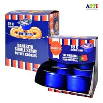 댄케이크 버터쿠키 싱글서브 16입 288g x 2개, 18g, 32개