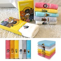 베비포 카카오프렌즈 세면 단품 수건 주방 핸드 타월, 1매(랜덤)