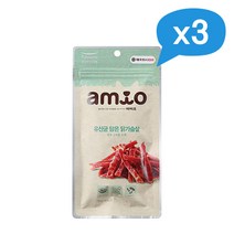 아미오 애견간식 유산균담은 닭가슴살 50g x 3개, 단품, 50ml