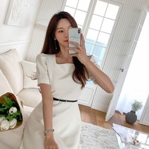 악녀일기 / 쇼헤니 트위드 플레어 원피스